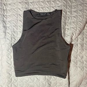 Nastygal High Neck Crop Tank